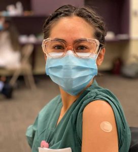 Dr. Michaela Gonzales COVID Vaccination
