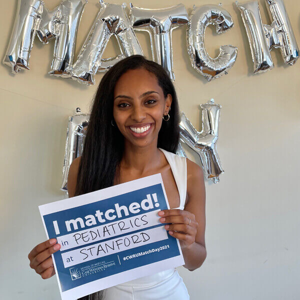 Bethel Mieso gets matched